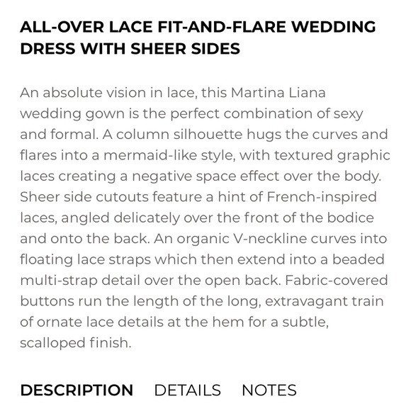 Martina Liana 1171 wedding dress - Picture 2 of 10